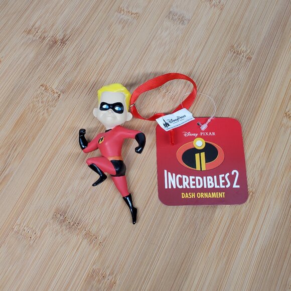 Disney Parks Incredibles 2 Dash Resin Christmas Ornament New with Tags - Picture 1 of 8